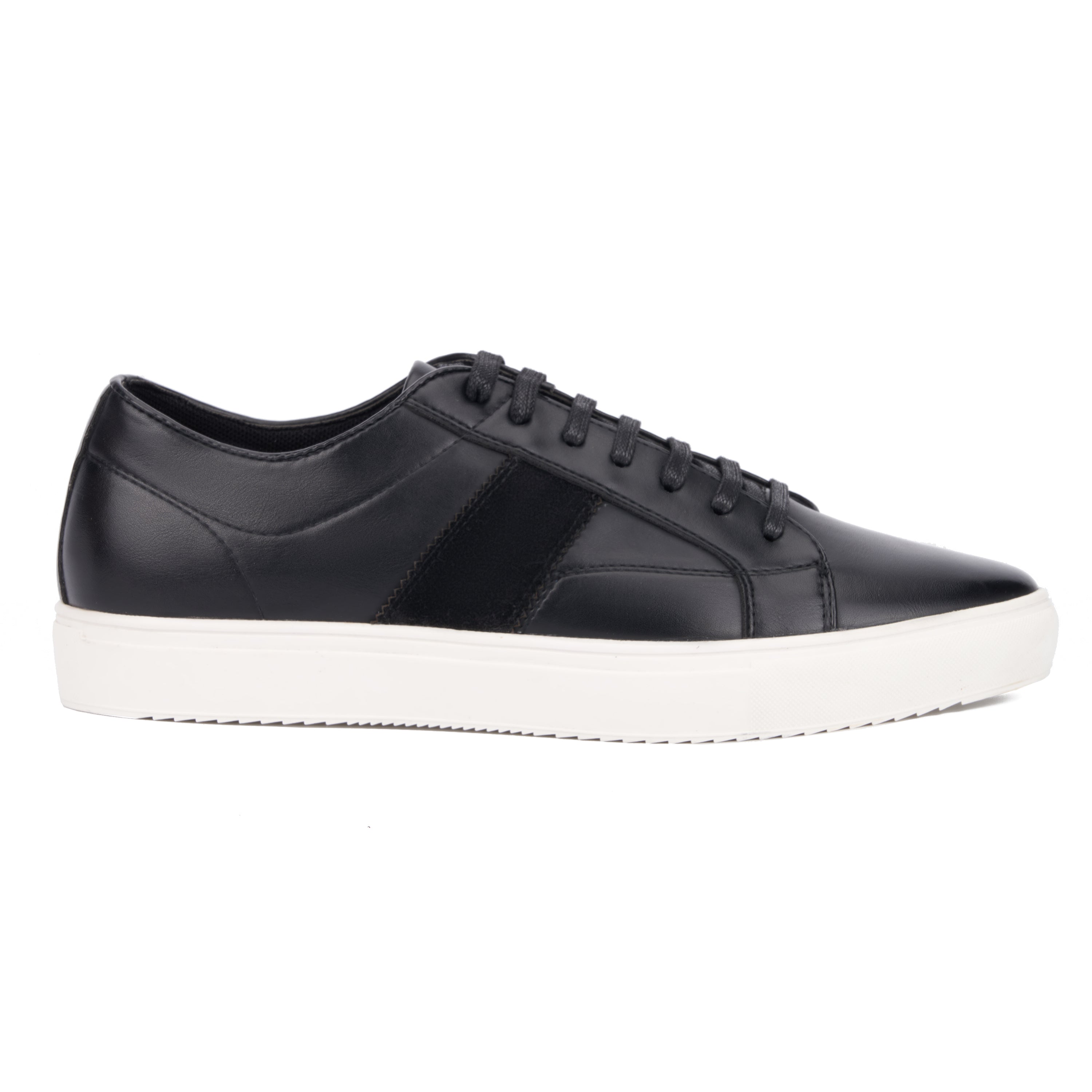  Men's Conor Low Top Sneakers - BLACK - Bonton