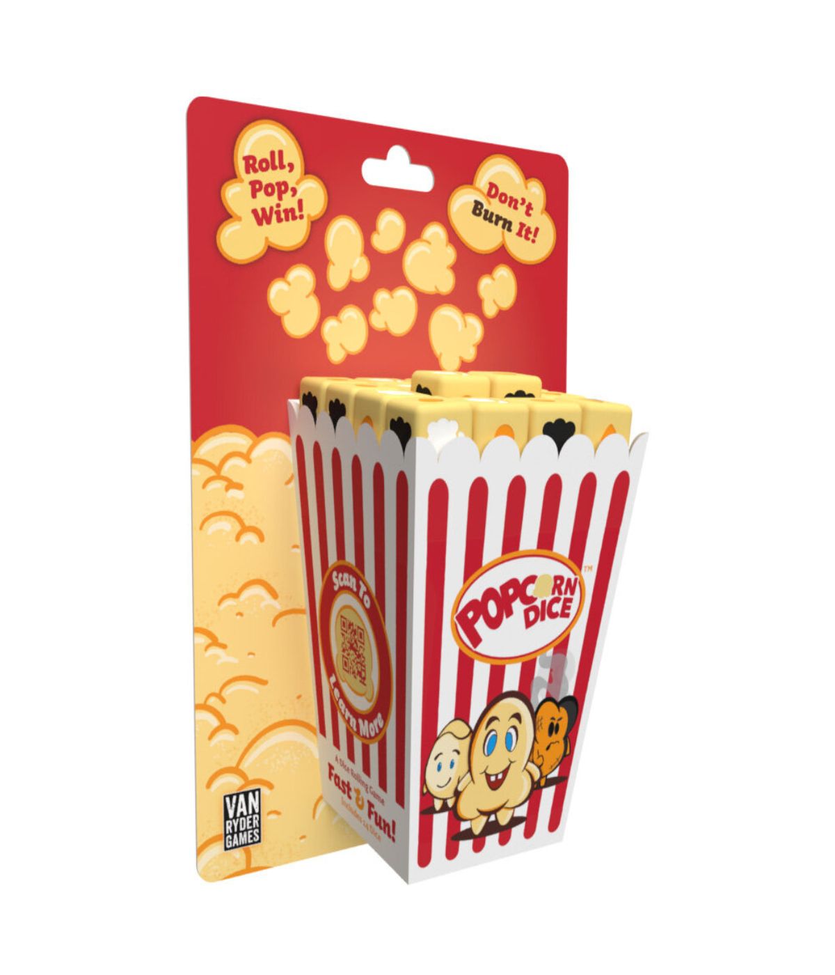  Popcorn Dice Multi - Multi - Bonton