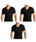 3-Pack Short Sleeve V-Necks