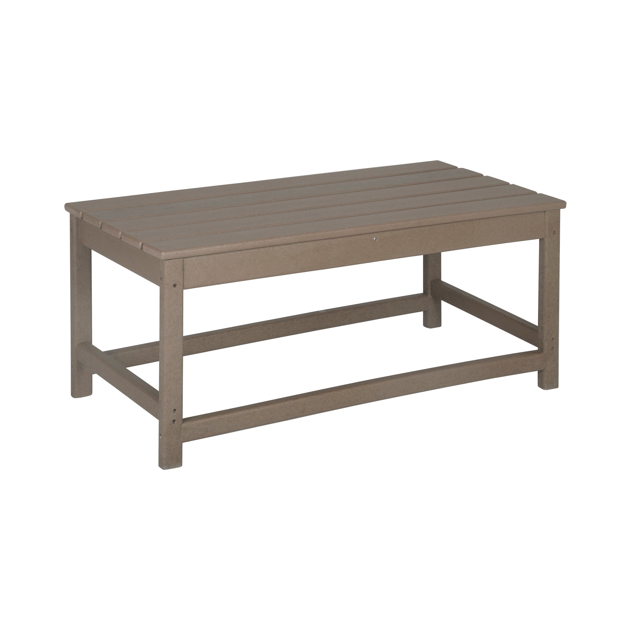  Westin Furniture Outdoor Patio Classic Adirondack Coffee Table - Orange - Bonton