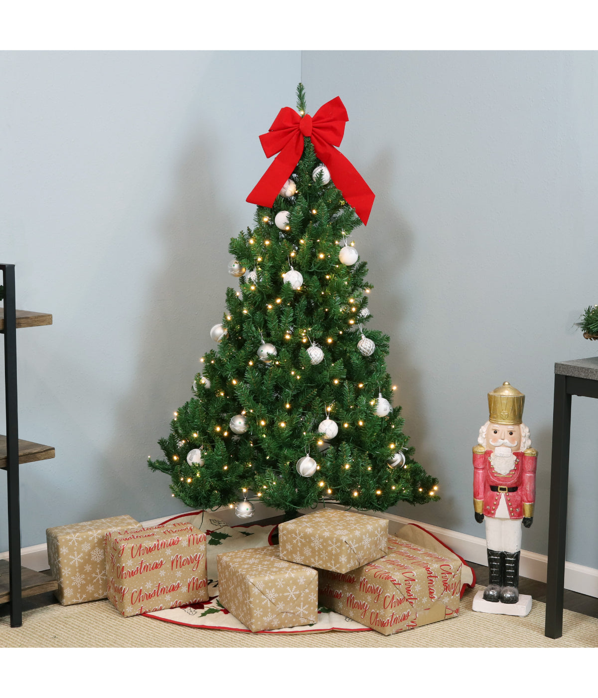  Sunnydaze Decor Slim Evergreen Unlit Faux Tannenbaum Christmas Tree - Green - Bonton