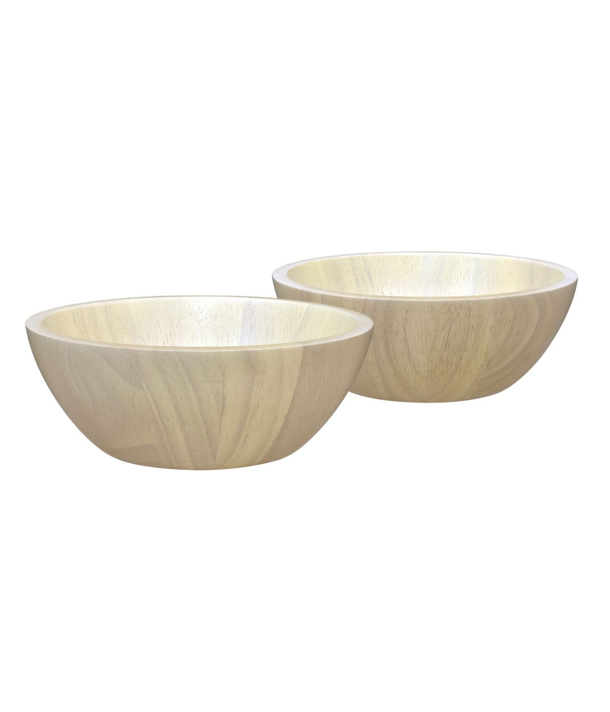  Noritake Hammock Wood Set of 2 Small Bowls - Blonde - Bonton