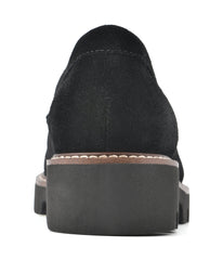 Gunner Lug Sole Loafers Black/Suede