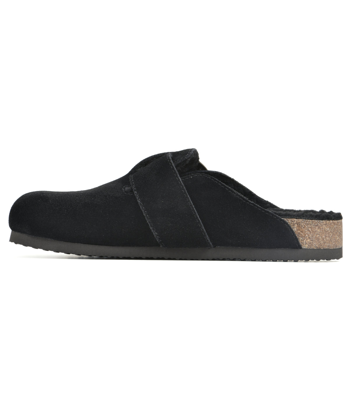  Big Easy Clogs Black/Suede W/ Fur - Black/Suede W/ Fur - Bonton