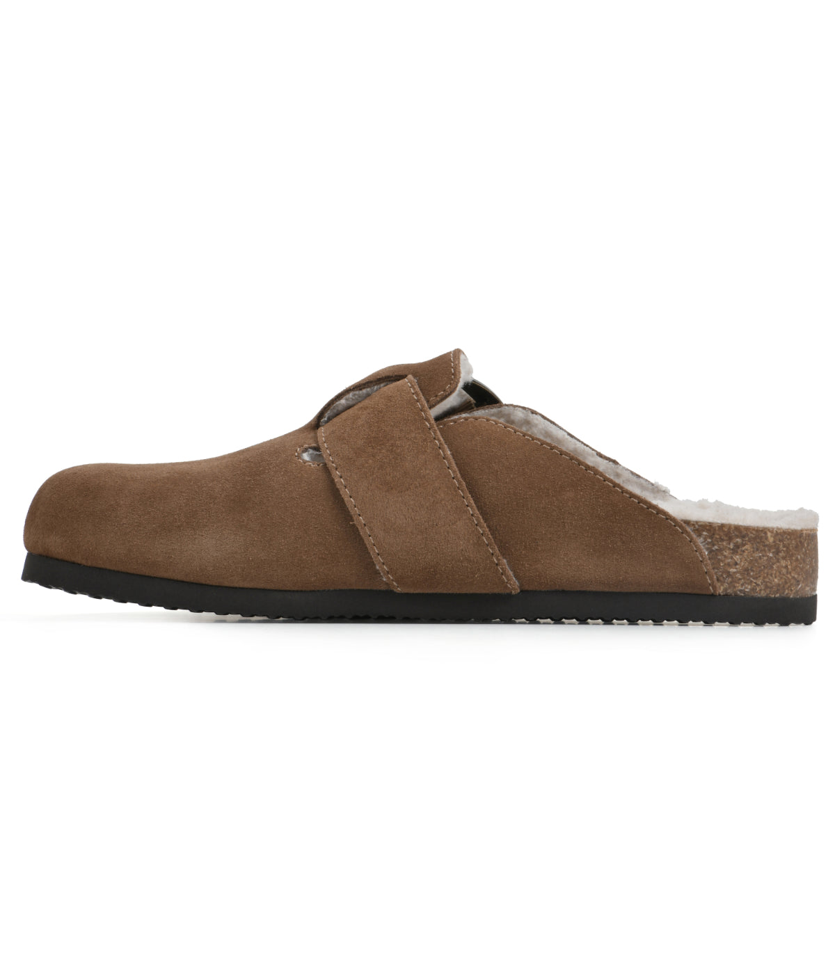  Big Easy Clogs Chestnut/Suede W/ Fur - Chestnut/Suede W/ Fur - Bonton