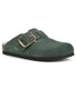  Big Easy Clogs Hunter Green/Suede/W/Fur - Hunter Green/Suede/W/Fur - Bonton