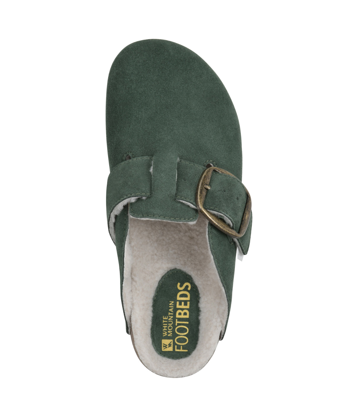  Big Easy Clogs Hunter Green/Suede/W/Fur - Hunter Green/Suede/W/Fur - Bonton