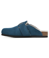 Big Easy Clogs Petro Blue/Suede/W/Fur