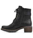 Crank Lace-up Boots Black/Smooth