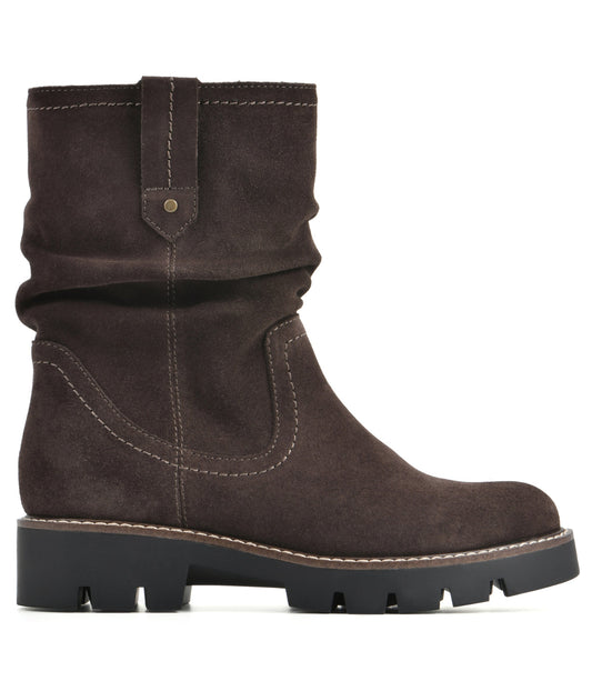 Glean Mid Shaft Boots Brown/Suede