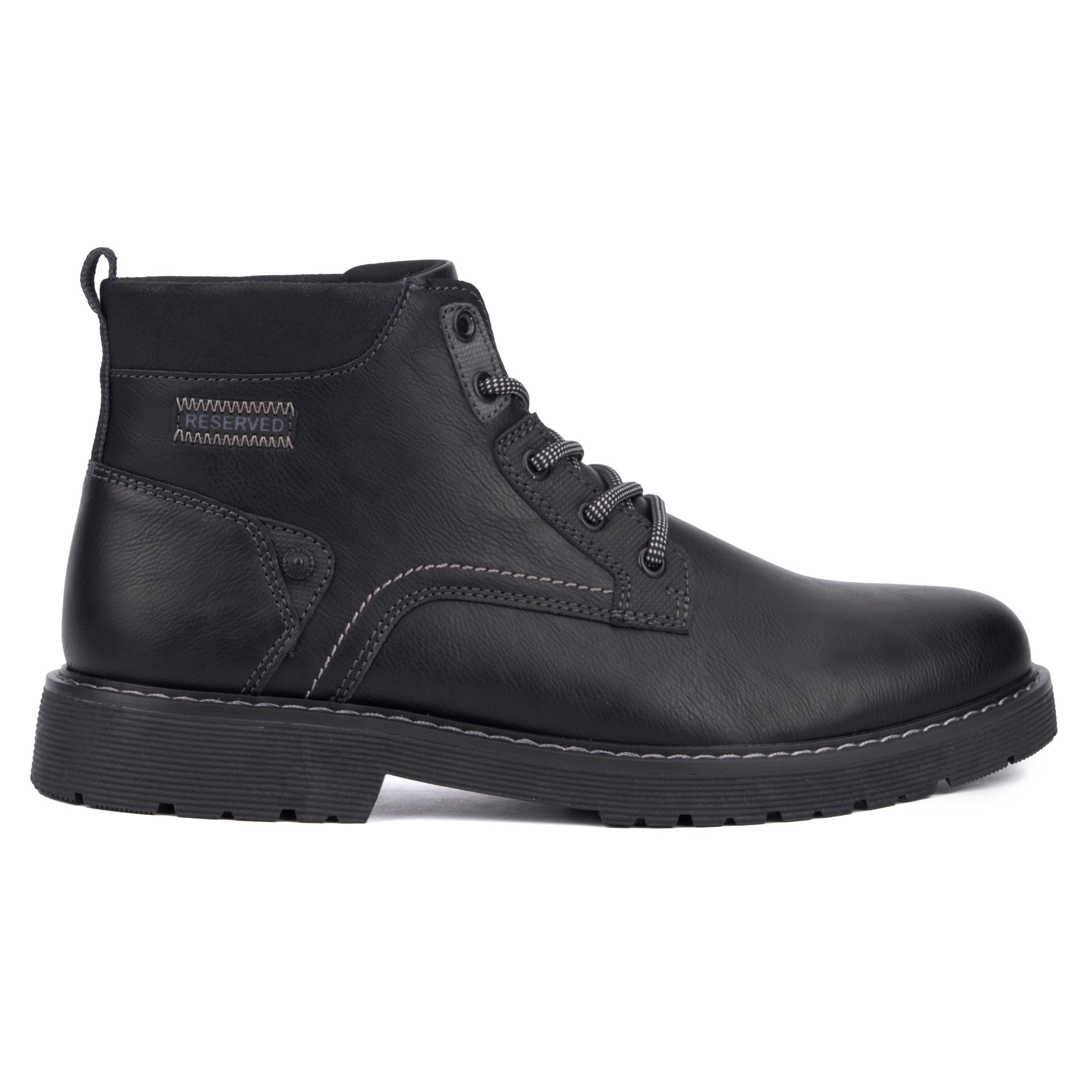  Reserved Footwear New York Men's Neal Ankle Boots - Black - Bonton