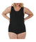 Sleeveless Snap Crotch Bodysuit - Plus