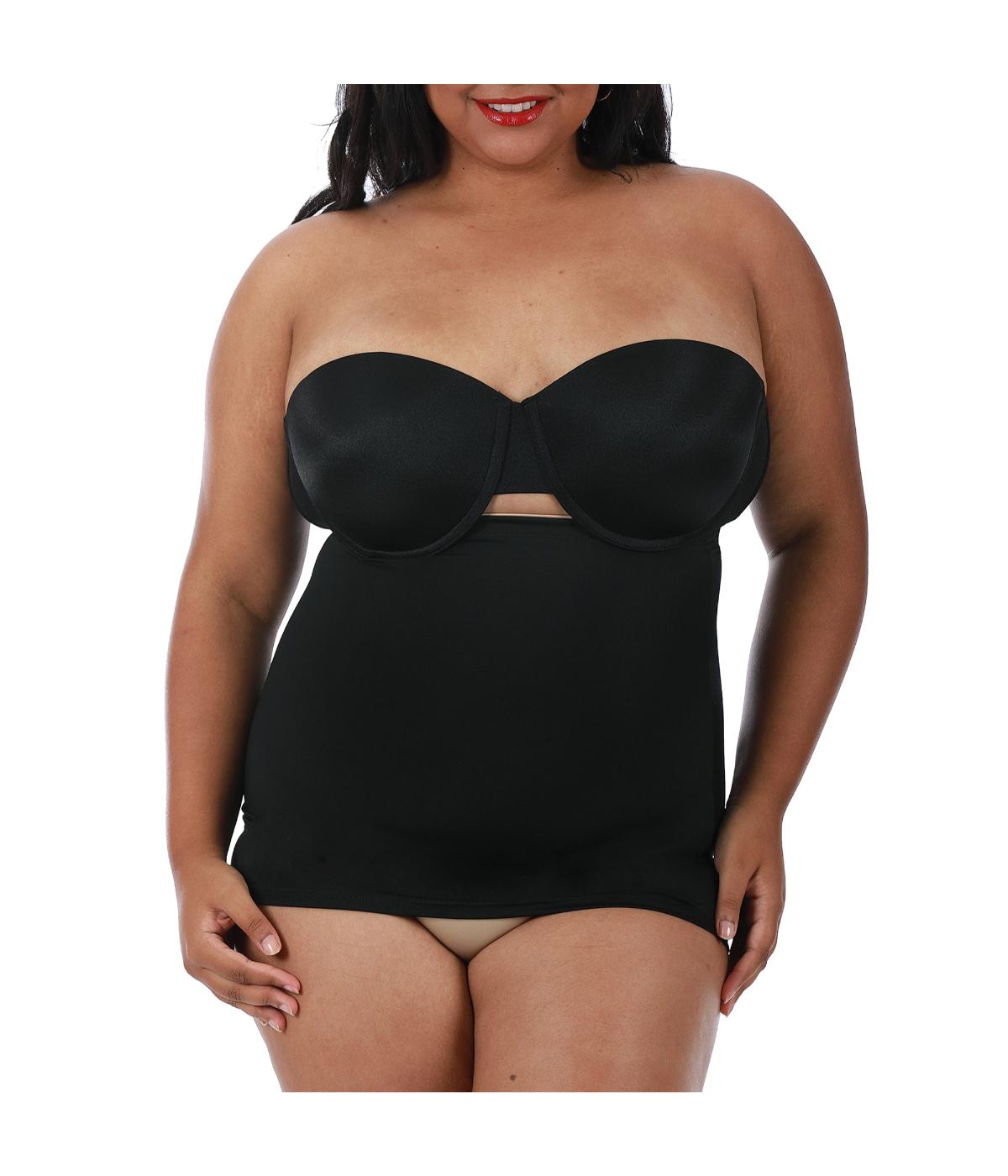  InstantFigure Shapewear Tummy Control Belt - Plus - Black - Bonton