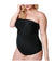 Bandeau Hook-n-Eye Gusset Bodysuit - Plus