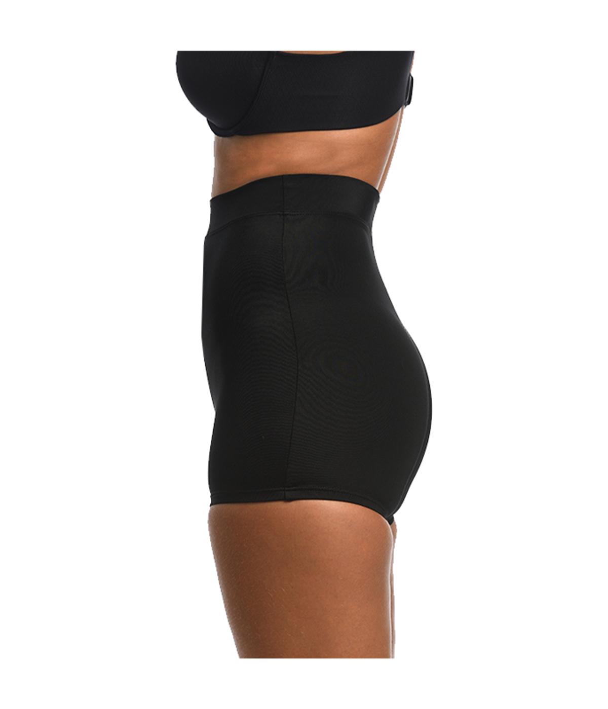  InstantFigure Shapewear Hi-Waist Boy Shorts - Plus - Black - Bonton