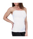  InstantFigure Empire Waist Bandeau Top - White - Bonton