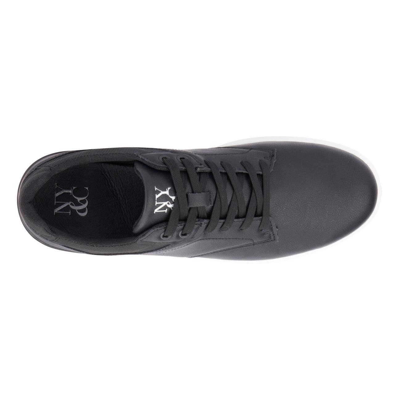  New York & Company New York & Company Men's Neriah Low Top Sneakers - BLACK - Bonton