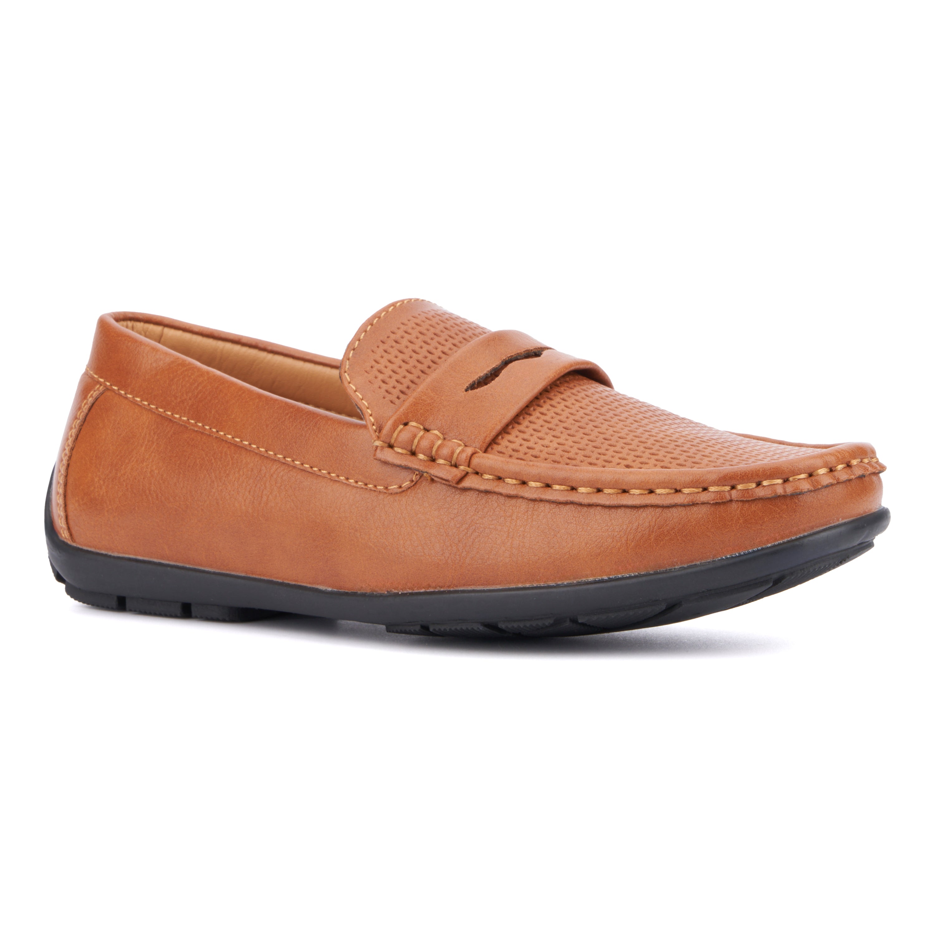  Xray Footwear Boy's Errol Dress Loafers - Black - Bonton