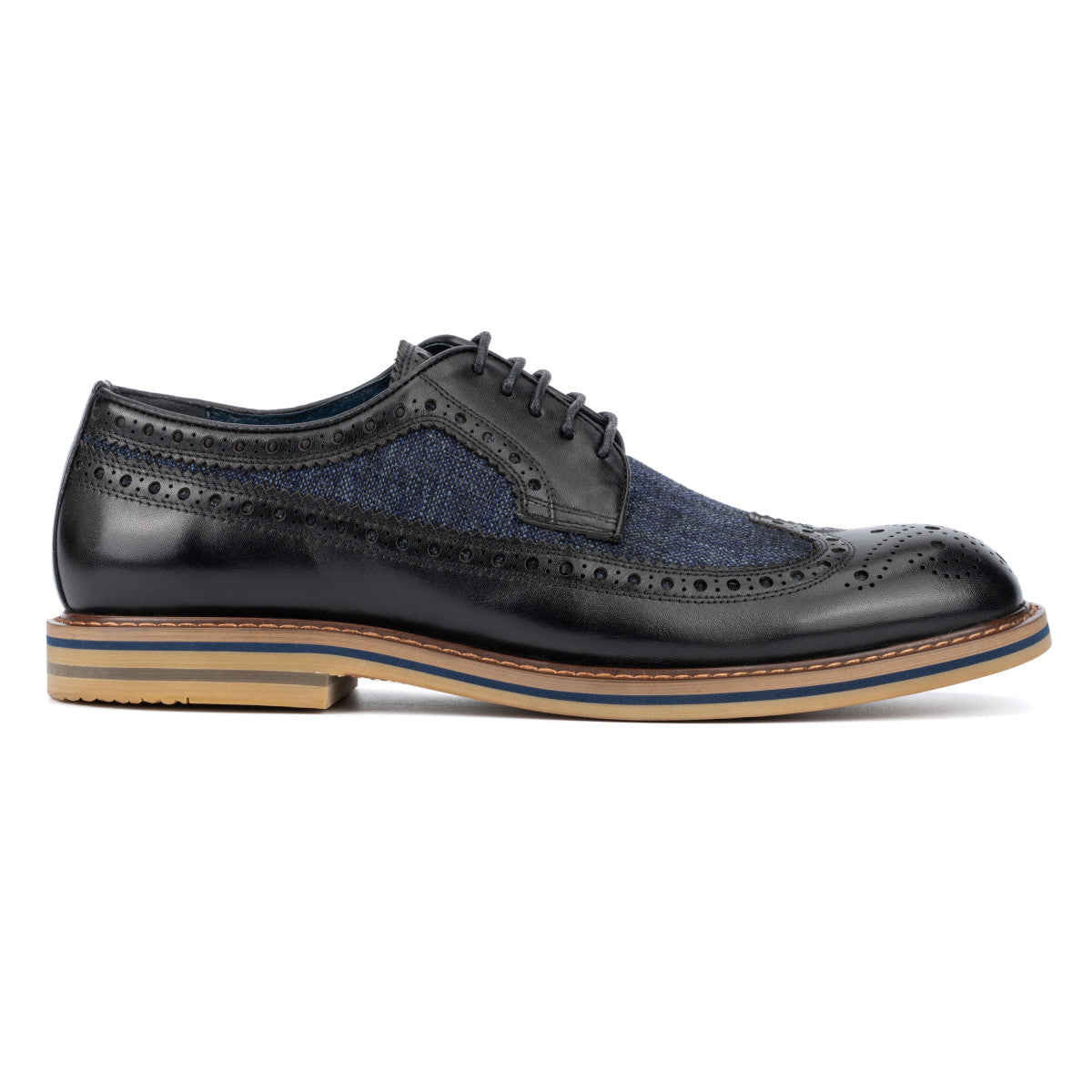  Vintage Foundry Co. Falcon Men's Oxford Shoe - Black - Bonton