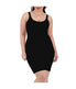  InstantFigure Shapewear Tank Slip Dress - Plus - Black - Bonton