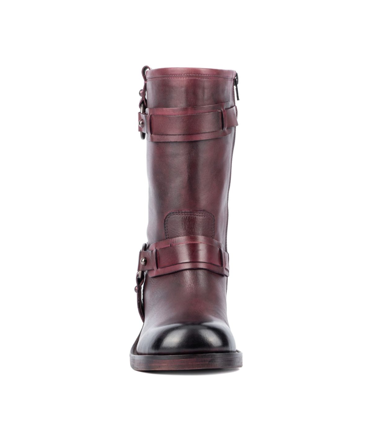 Vintage Foundry Co. Women's Augusta Mid Calf Boots Burgundy