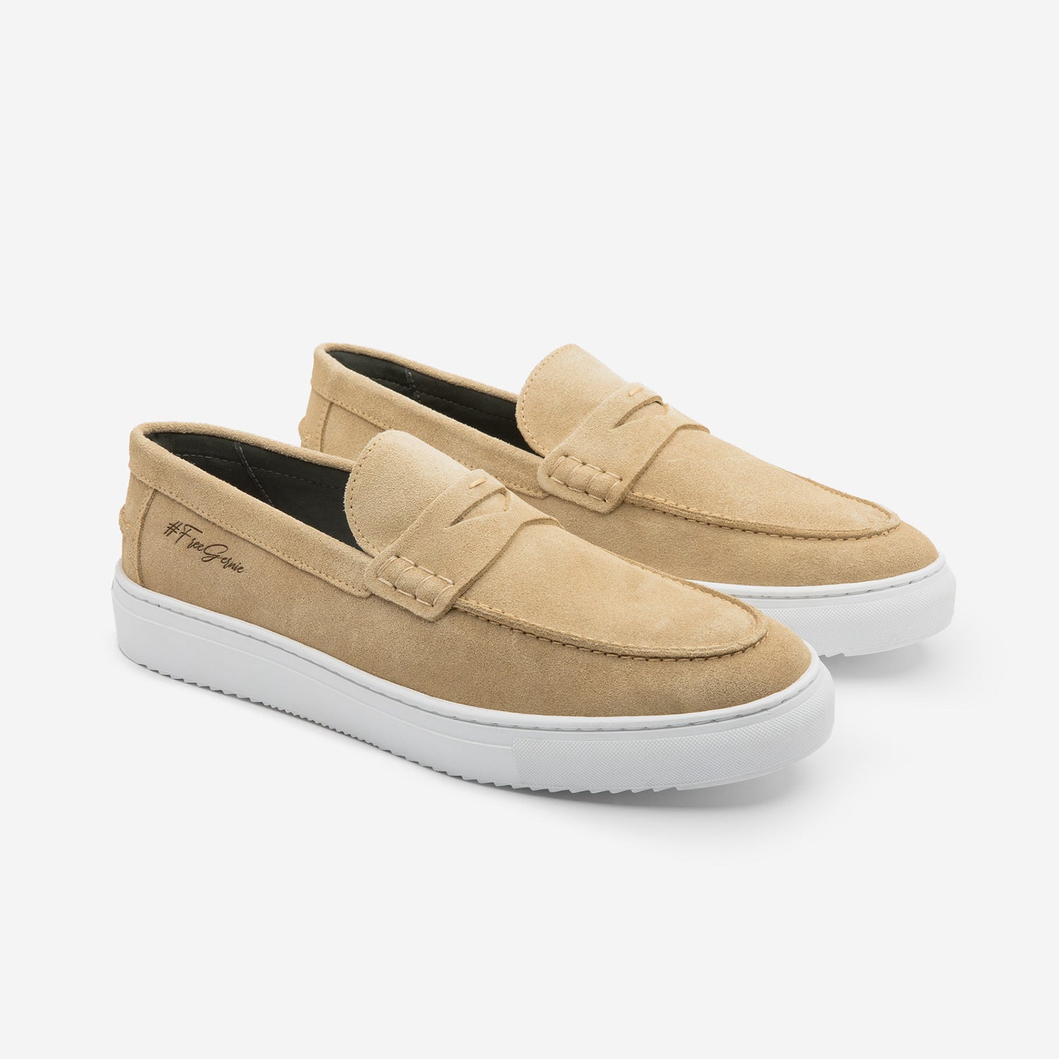  Gernie NYC 22's Penny Leather Low Top - Black Napa - Bonton