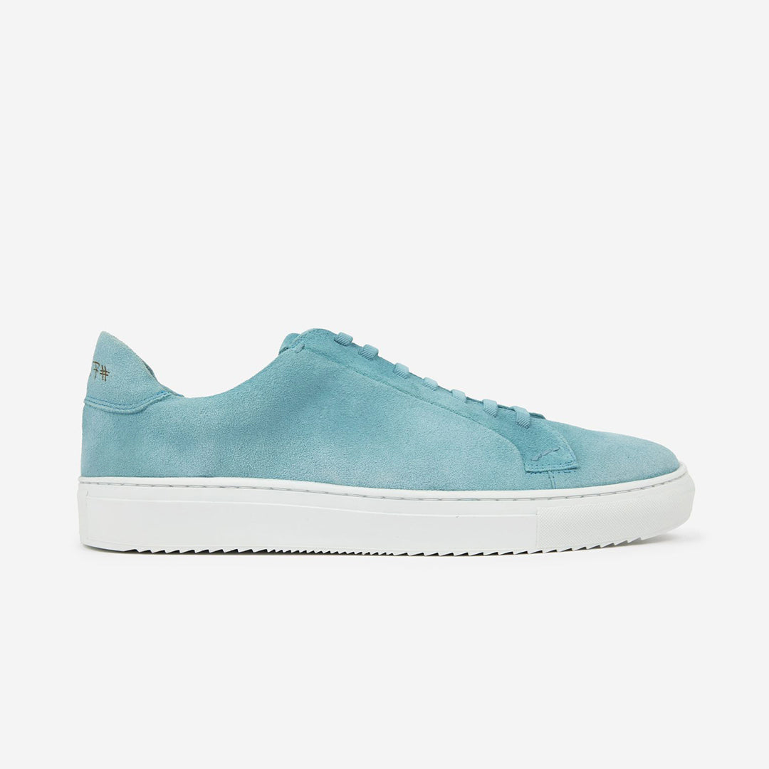  Gernie NYC 36's Laceless Low Top - Light Blue Suede - Bonton