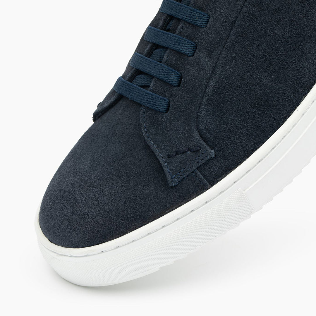  Gernie NYC 36's Laceless Low Top - Light Blue Suede - Bonton