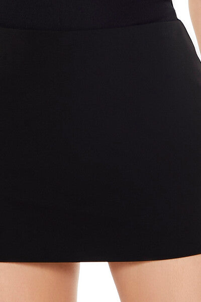  Forever 21 A-Line Micro Mini Skirt - black - Bonton