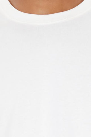 Oversized Cotton Crew Tee