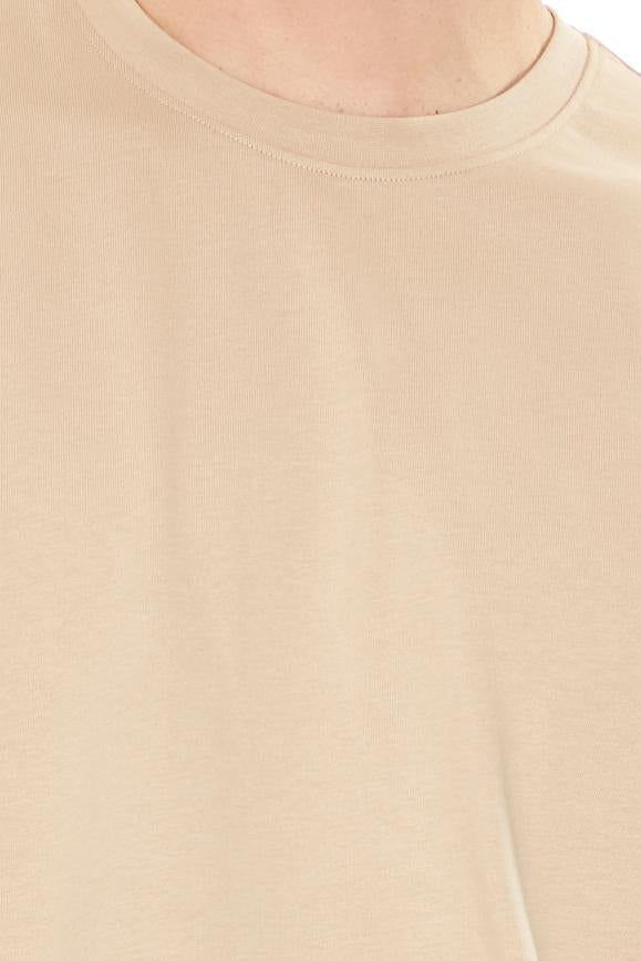  Forever 21 Scoop Cotton Crew Tee - black - Bonton