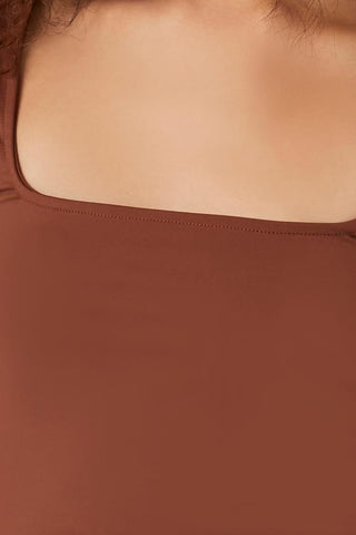 Sculpt Shape Square-Neck Top