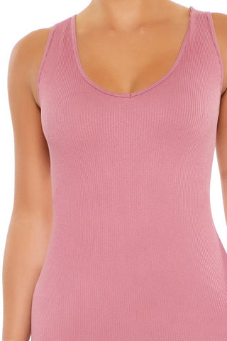 Sleeveless V-Neck Jumpsuit