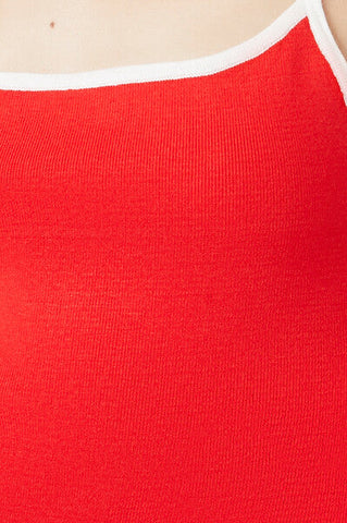 Sweater-Knit Cami Bodysuit