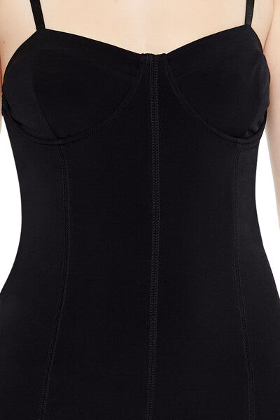  Forever 21 Sweetheart Bustier Mini Dress - black-swatch - Bonton