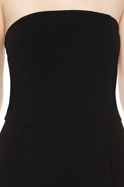  Forever 21 Strapless Straight-Leg Jumpsuit - black - Bonton