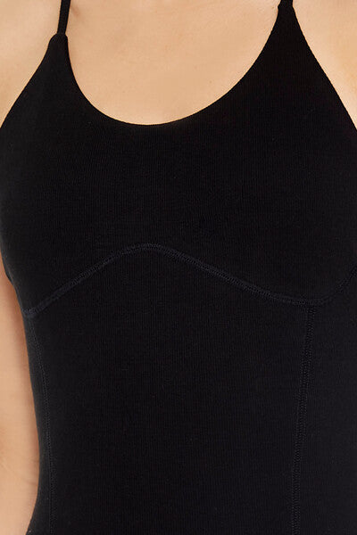  Forever 21 Active Seamless Crisscross Romper - black - Bonton