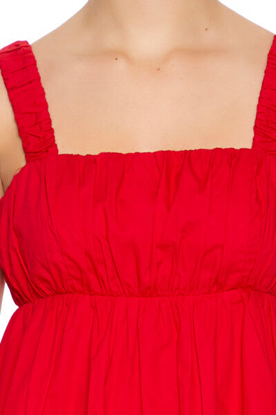  Forever 21 Poplin Babydoll Mini Dress - black - Bonton