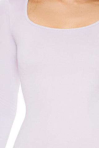 Seamless Scoop-Neck Mini Dress