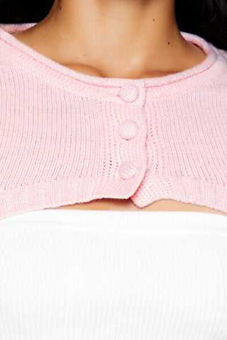 Cardigan Shrug Sweater