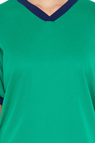 V-Neck Ringer Jersey