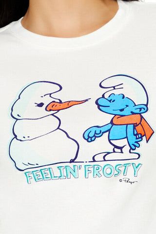 Smurf Feelin Frosty Baby Tee