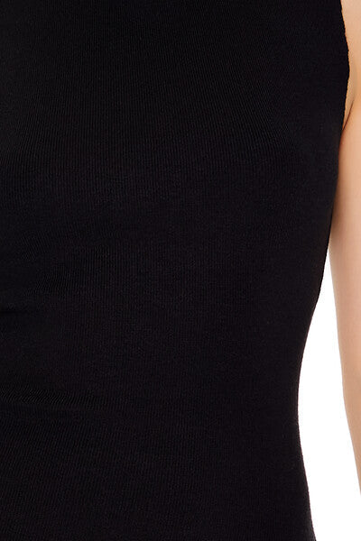  Forever 21 Bodycon Mini Sweater Dress - black-swatch - Bonton