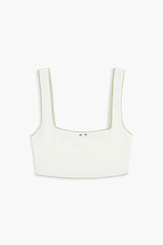 Rosette Two-Tone Bralette