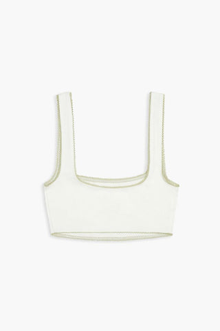 Rosette Two-Tone Bralette