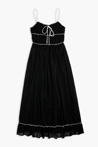 Two-Tone Maxi Dress