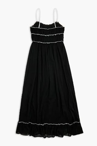 Two-Tone Maxi Dress