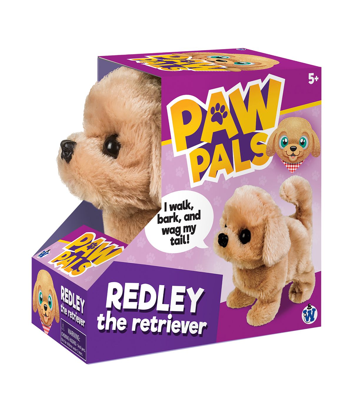  Paw Pals - Redley the Retriever Multi - Multi - Bonton