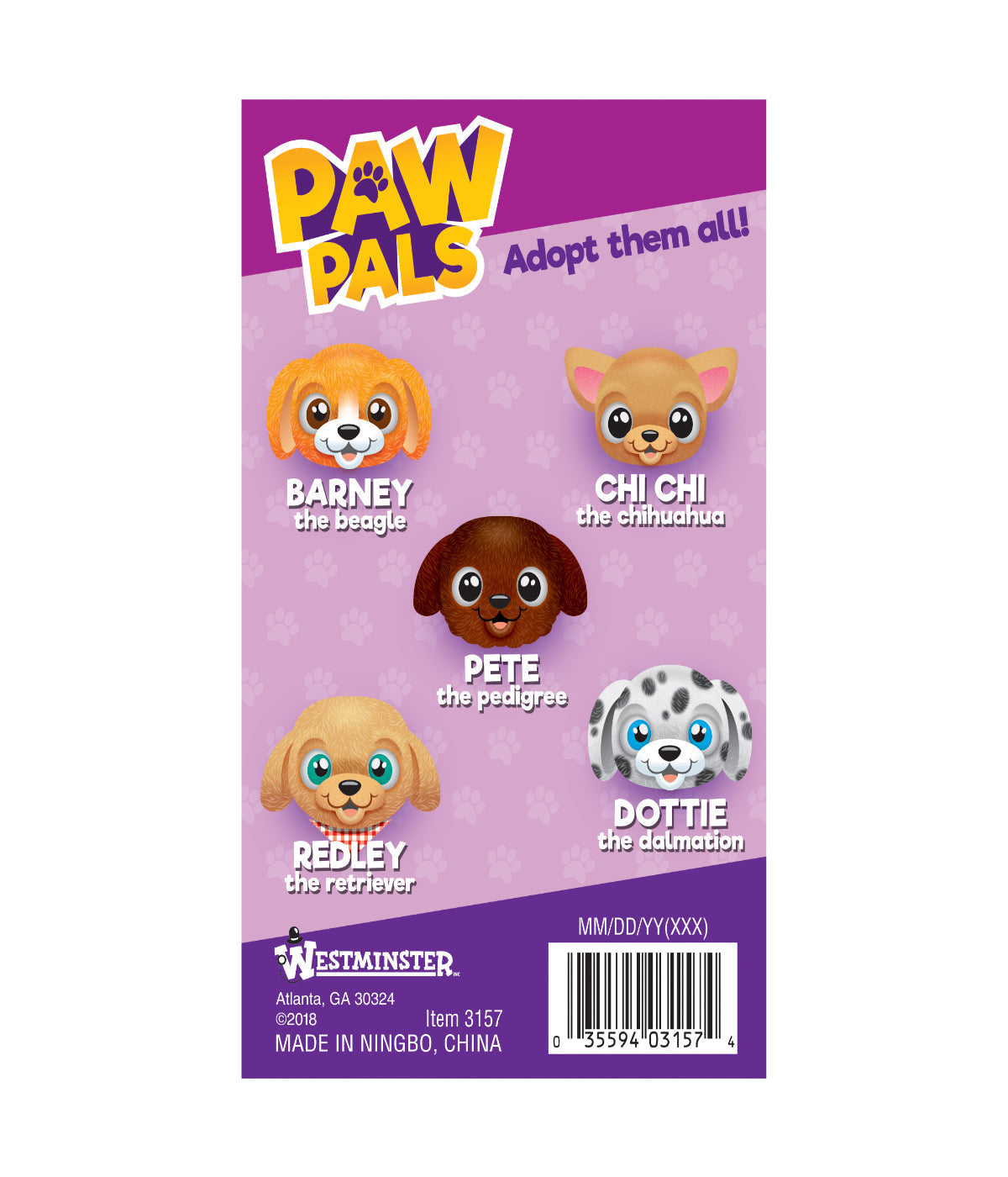  Paw Pals - Redley the Retriever Multi - Multi - Bonton