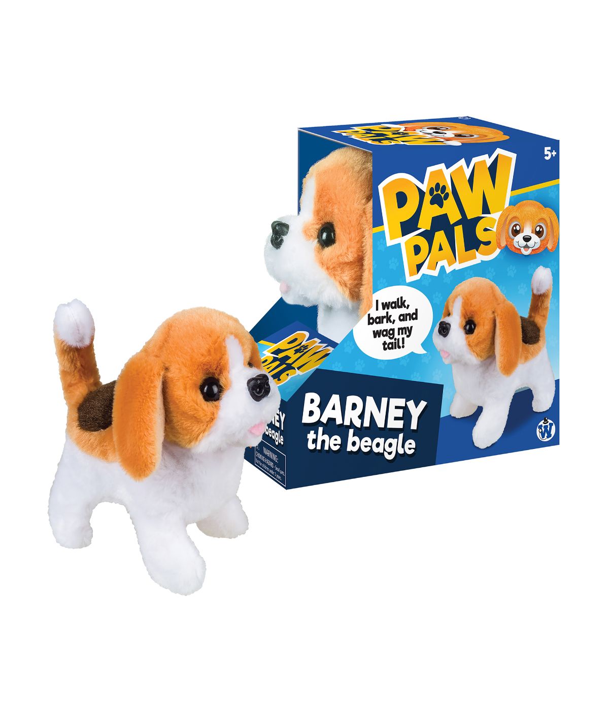  Paw Pals - Barney the Beagle Multi - Multi - Bonton